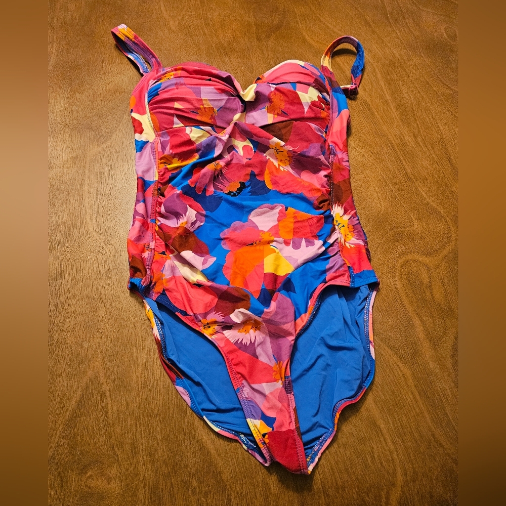 NipTuck Vibrant Floral Women's One Piece Swimsuit